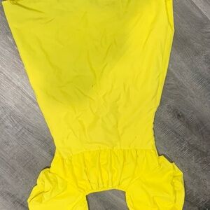 Bright Yellow Kids Formal Dress